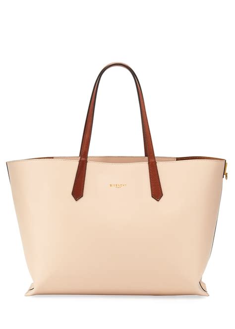 Givenchy GV Medium Smooth Leather Shopper Tote Bag